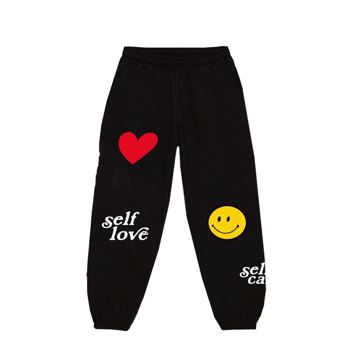 SELF LOVE JOGGERS - BLACK JOGGERS Yours Truly Clothing 